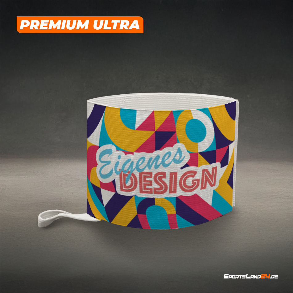 Kapitänsbinde 9cm PREMIUM ULTRA inkl. Druck