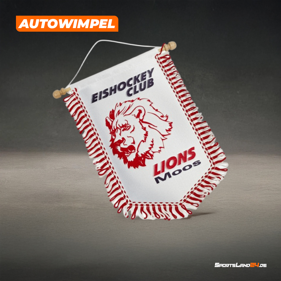 Wimpel Fünfeck Autowimpel MINI 8x12cm inkl. Druck