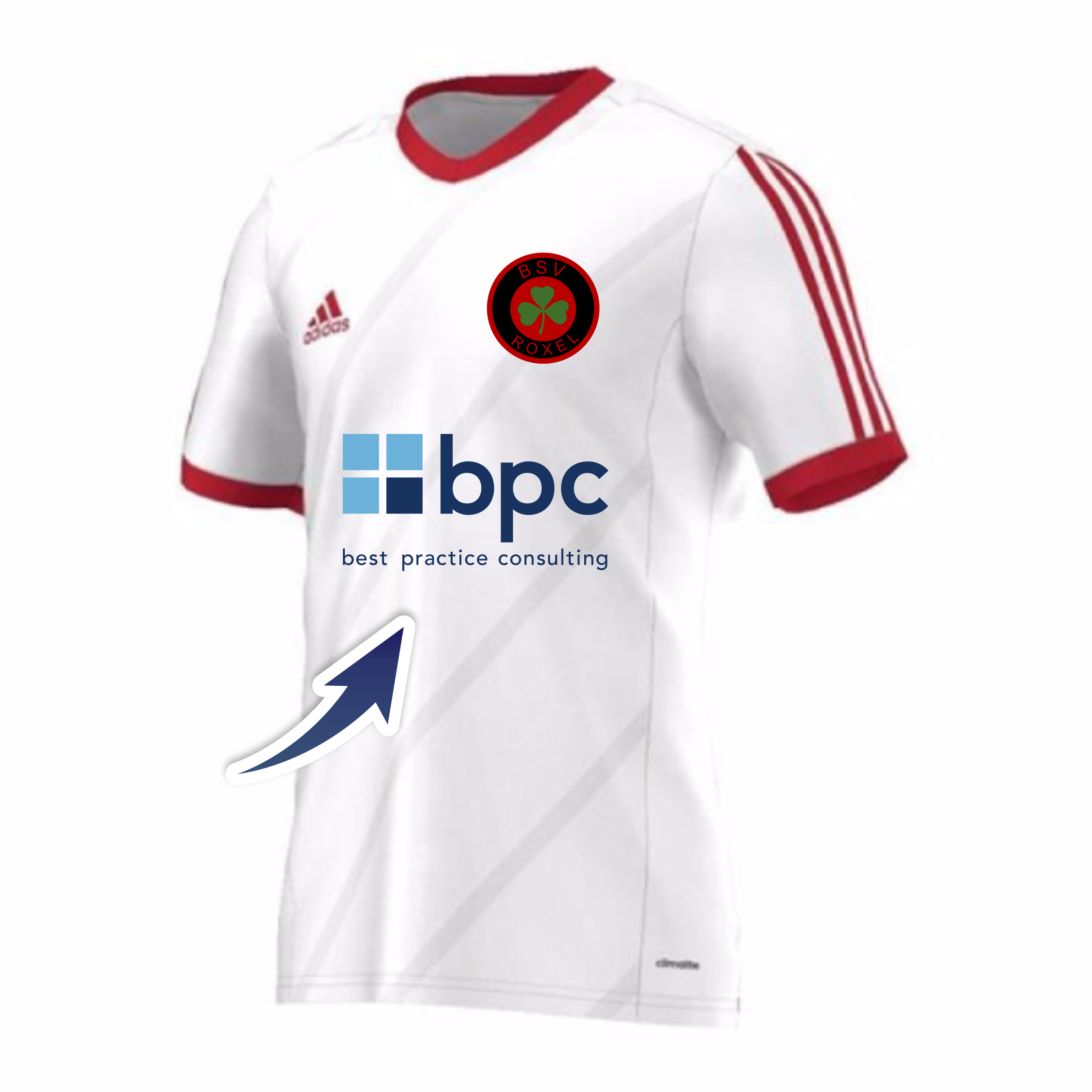 Sponsorlogo Druck - Trikotdruck - Beflockung
