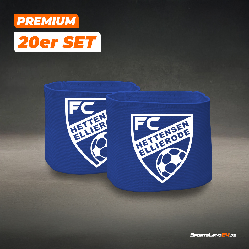 20x Schienbeinschonerhalter 7cm PREMIUM inkl. Druck
