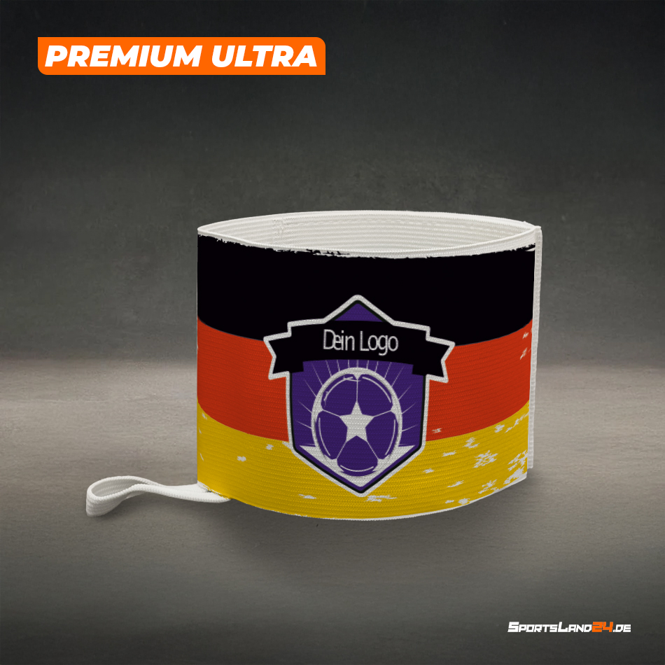 Kapitänsbinde 9cm PREMIUM ULTRA inkl. Druck